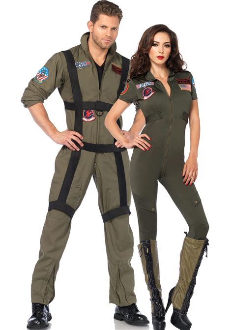 Top Gun Costume Flight Suit, Women's Halloween Costumes | Leg Avenue