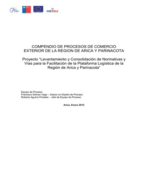 Compendio De Procesos De Comercio Exterior