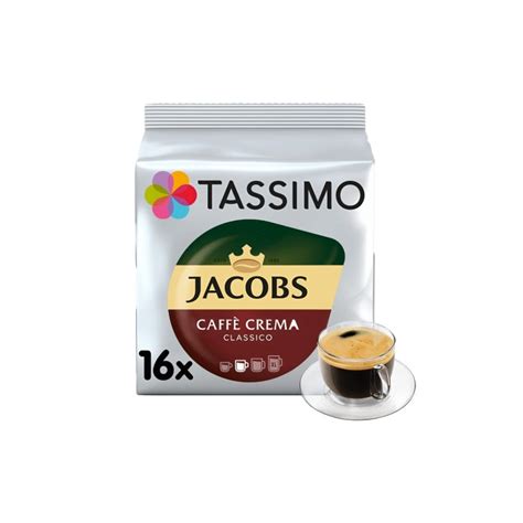 Kaffeekapseln Tassimo Caffe Crema Classico (kompatibel mit Bosch ...