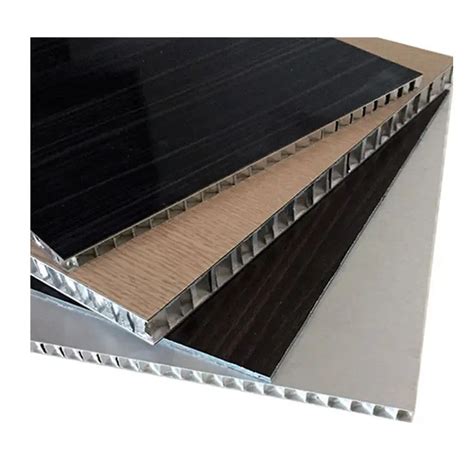 Fireproof Lightweight Aluminium Honeycomb Sandwich Panels Open Edge