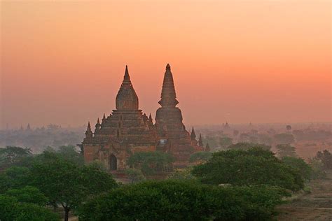 drifting   forest  pagodas bagan myanmar flickr