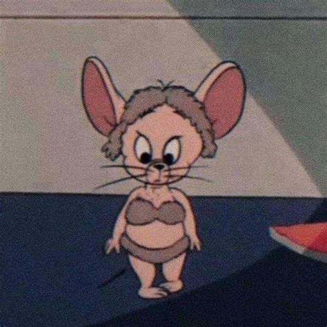 Tom Has Shaved Jerry S Fur So That He Looks Like A Girl In A Bikini R TomAndJerry