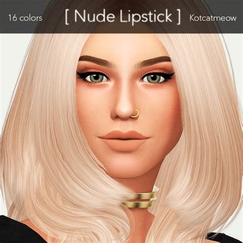 Sims 4 Nude Lipstick MiCat Game