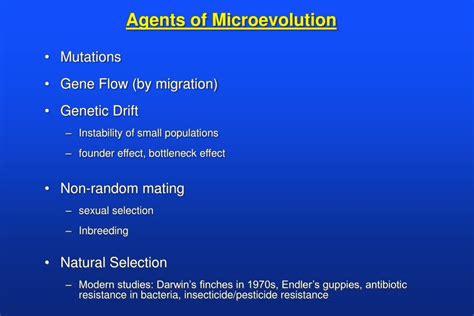 Ppt Microevolution Powerpoint Presentation Free Download Id1392562