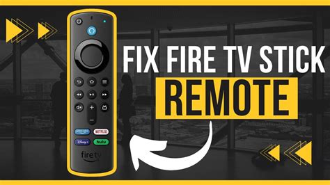 FIRESTICK REMOTE STOPPED WORKING FIX - YouTube