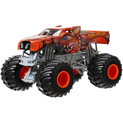 Hot Wheels Monster Jam Brutus Die Cast Vehicle 124 Scale