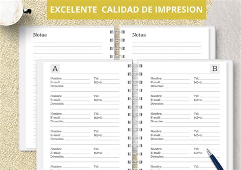 Agenda 2024 Dos dias por pagina para imprimir - Etsy México