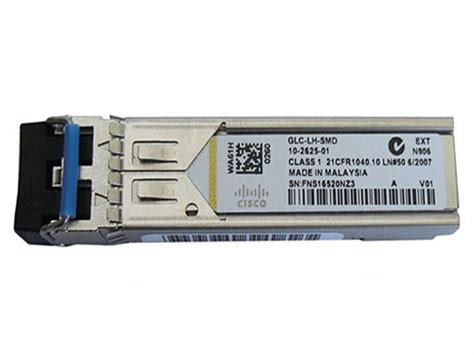 CISCO GLC-LH-SMD SM MM LC SFP MODULE 1G FIBER SFP TRANSCEIVER (GLCLHSMDSTTA)