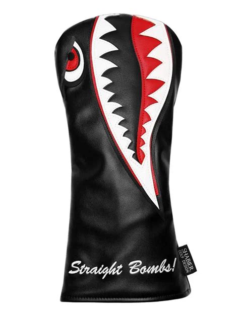 Shark Design Golf Headcovers PU Leather – HeadcoversOnline.com