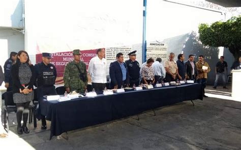 Instalan Consejo de Seguridad Pública en Cuautla El Sol de Cuautla