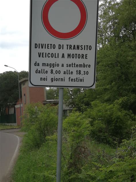 Strada chiusa a Gerenzano