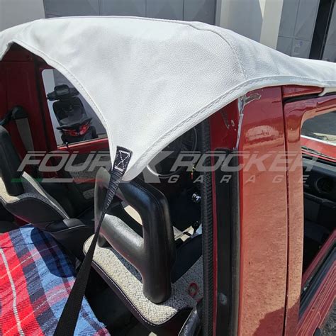 CAPOTE BIKINI DENIM BIANCO SUNTOP SUZUKI SAMURAI SANTANA SJ Four X Rocker Ricambi E