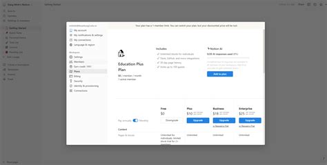 Cách đăng ký Notion AI Education Plus miễn phí