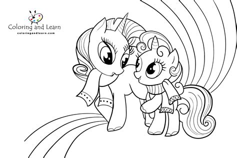My Little Pony Coloring Sheets - 6