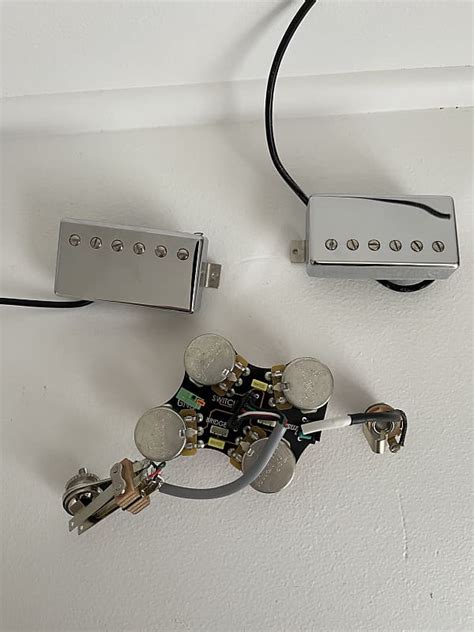 Gibson Sg Wiring Harness Pcb With 490 Pickups Reverb