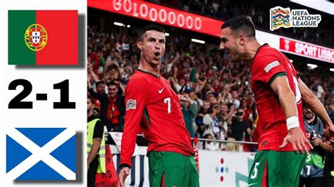 Portugal Vs Skotlandia Tadi Malam Hasil UEFA Nations League Tadi