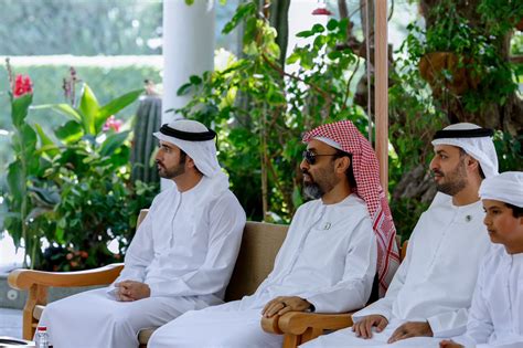 Uae President Meets With Mohammed Bin Rashid