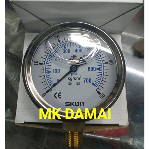 Jual Pressure Gauge Skon Kg Inch Drat Inch Di Lapak Mk Damai