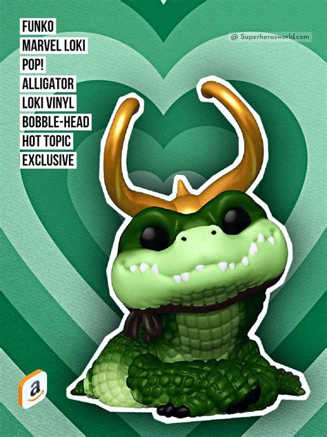 Funko Marvel Loki Pop Alligator Loki Vinyl Bobble Head Hot Topic