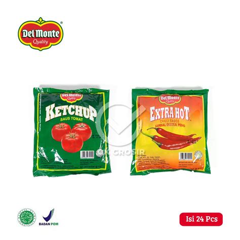 Delmonte Saus Sambal Sachet Tomat Extra Hot Isi Pcs Shopee Indonesia