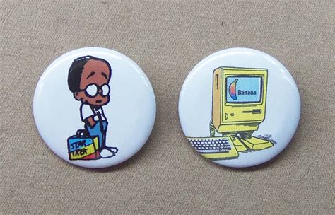 Bloom County Oliver Wendell Jones And Banana Jr 6000 Buttons Etsy