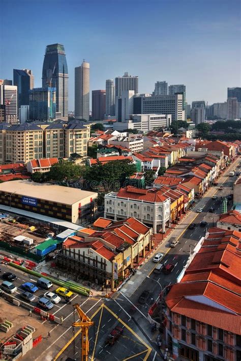 singapore chinatown editorial image image  roof singapore