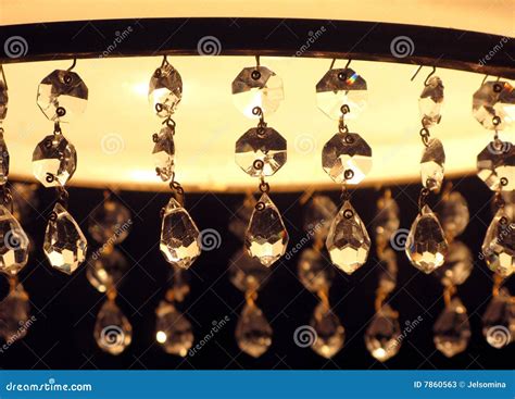 Crystal Light Stock Image Image Of Details Yellow Reflection 7860563