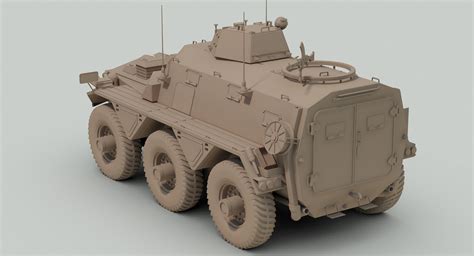 Alvis Saracen Apc D Model Ds Fbx Obj Max Free D