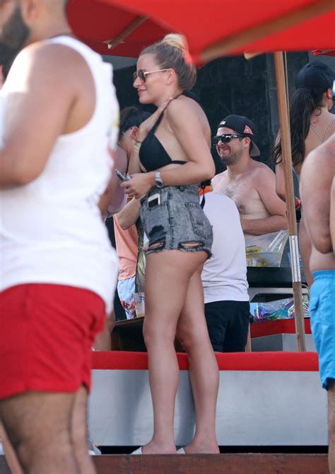 GEORGIA KOUSOULOU In Bikini Top On Holiday In Cancun 07 03 2017 HawtCelebs