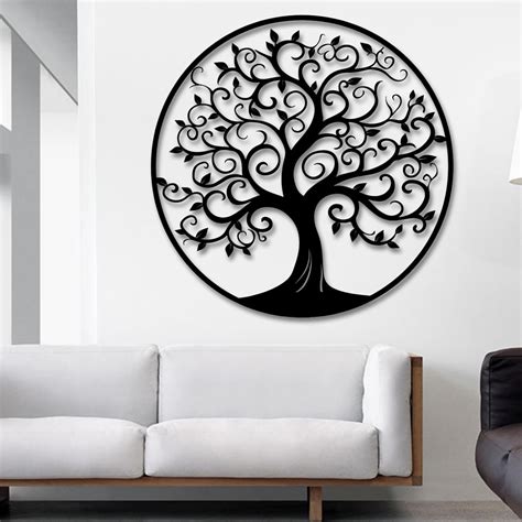 Rumloch Tree Of Life Wall Art Tree Of Life Wall Decor Metal