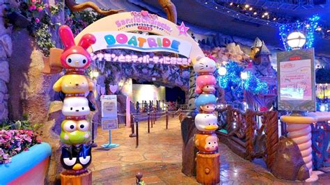 Sanrio Puroland Character Boat Ride Youtube