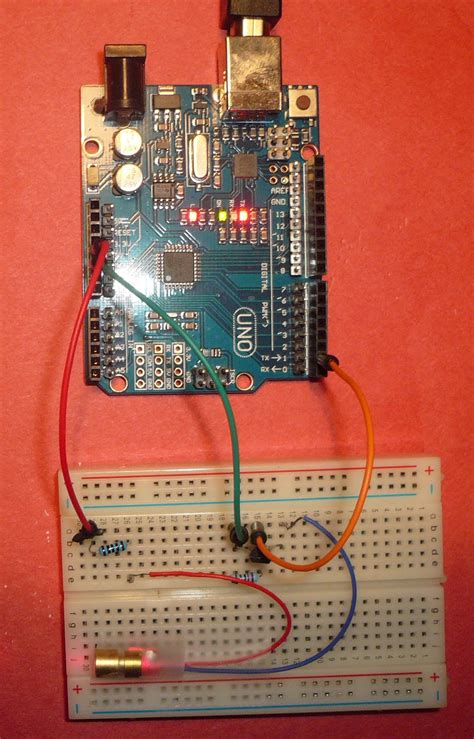 Lectronique En Amateur Communication Par Laser Entre Deux Cartes Arduino