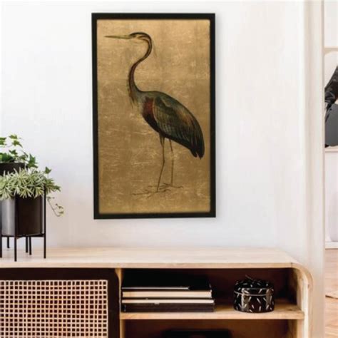 Wood Wall Decor - Heron