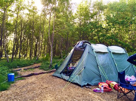 Camping In The Woods At Our Sussex Campsites Camp With A Fire