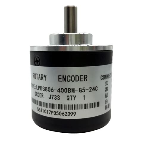 Энкодер 400 шагов LPD3806-400BM-G5-24C (OVW6-04-2HC) NPN Rotary Encoder ...