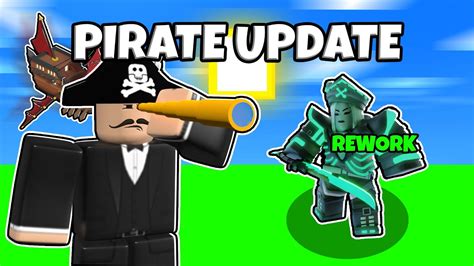 New Pirate Update And Hannah Kit Got Rework Roblox Bedwars Youtube