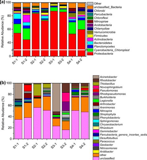 Microbial community composition of biofilm samples at the phylum level ...
