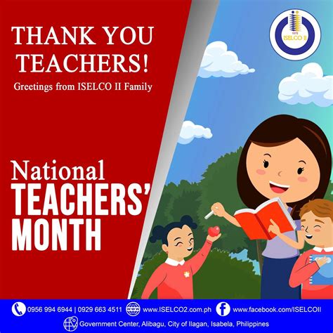 National Teachers' Month