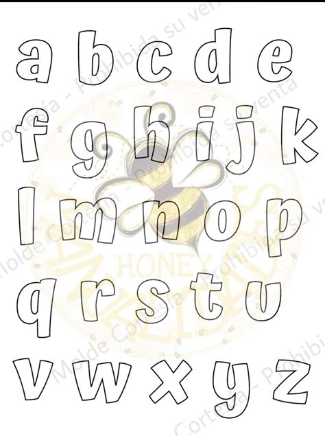 Letras Moldes Para Imprimir