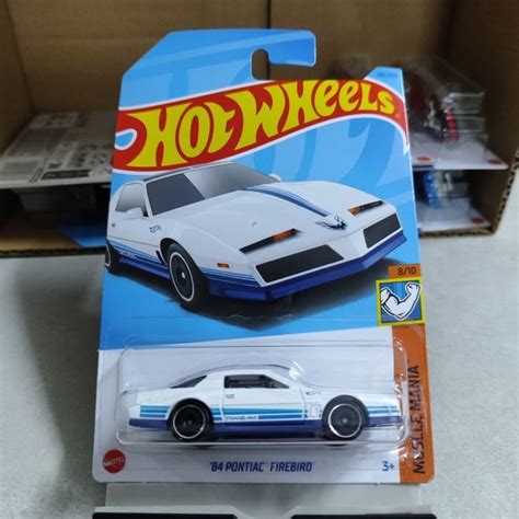 Hot Wheels Pontiac Firebird White Shopee Malaysia