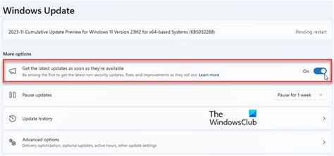windows configuration update