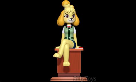 Artstation Isabelle Animal Crossing 3d Print Model Resources