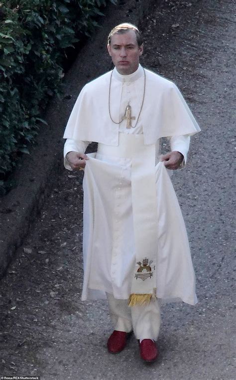 John Malkovich Transforms Into The Pope In First Look Pictures As He Films The New Pope In Italy