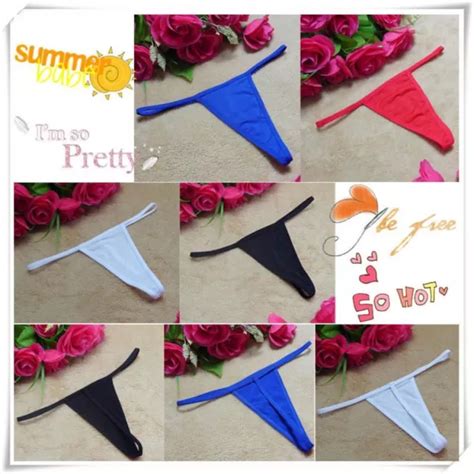 Comfy Bikini Knickers G String Thongs T Back Briefs Underwear Sexy Panties Eur Picclick Fr