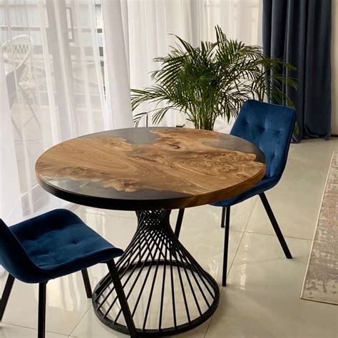 Стол из слэба со смолой в интернет-магазине Ярмарка Мастеров по цене ...