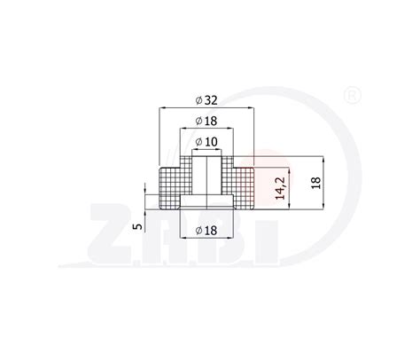 Kunststoff-Polyamid-Rollen » Kunststoff-Form-Rollen » RB-32 - Zabi