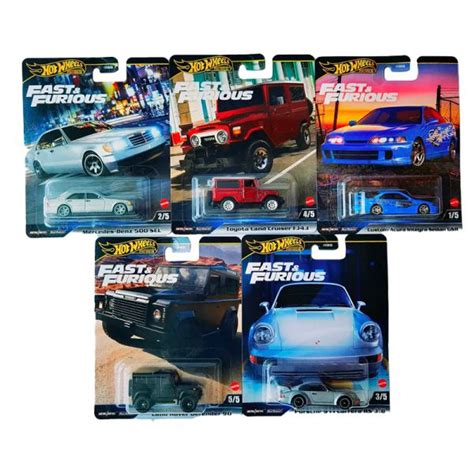 Mattel Hot Wheels Hnw46 Vehiculos Premium Fast Furious Surtido