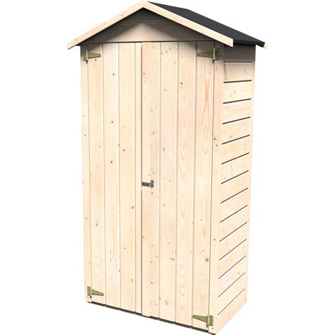 Armario Exterior De Madera 186 X 105 X 58 Cm Arbae Monomat Materiales
