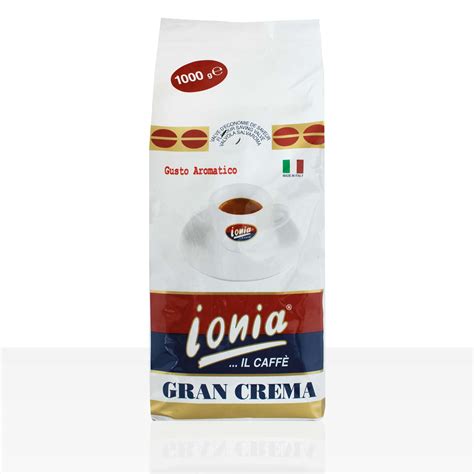 Ionia Gran Crema Espresso - 6 x 1kg Kaffeebohnen - germany-best-coffee.com