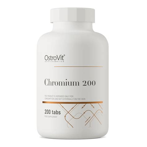 Chrom, suplementy, tabletki - opinie, cena | OstroVit